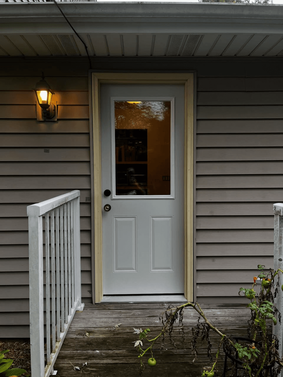 Door after installation